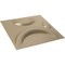 Ekena Millwork 11 7/8in. W x 11 7/8in. H Seville EnduraWall Decorative 3D Wall Panel Covers 0.98 Sq. Ft. WP12X12SEECE - alternate 2